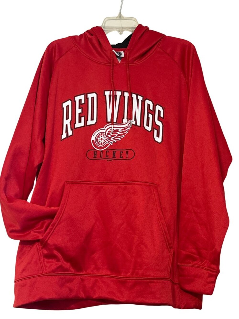 Detroit Red Wings NHL Red Hoodie Sweatshirt Mens XL Licensed Apparel